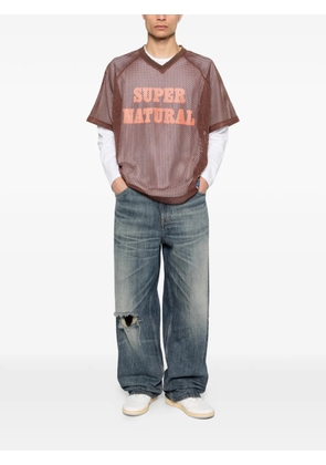 Deus Ex Machina V-neck graphic T-shirt - Brown