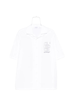 Off-White logo-print short-sleeve shirt
