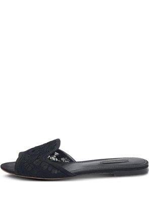 Dolce & Gabbana Pre-Owned leather sandals - Black