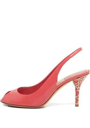 Christian Dior Pre-Owned leather sandals - Pink