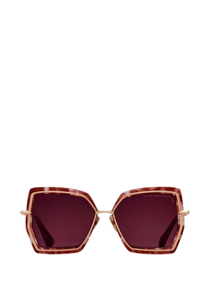 Dita Eyewear geometric-shape sunglasses - Red