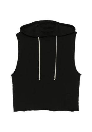 Rick Owens DRKSHDW hooded vest - Black