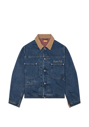 Human Made corduroy collar denim jacket - Blue