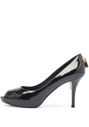 Louis Vuitton Pre-Owned 95mm leather pumps - Black