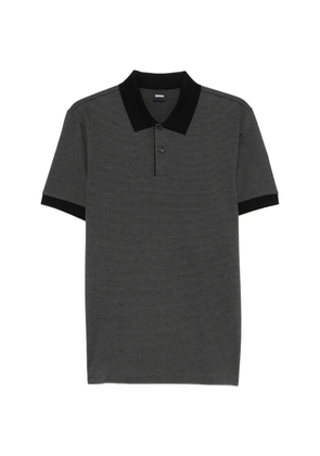 BOSS half-button polo shirt - Grey