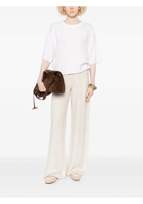 Allude short-sleeve top - White