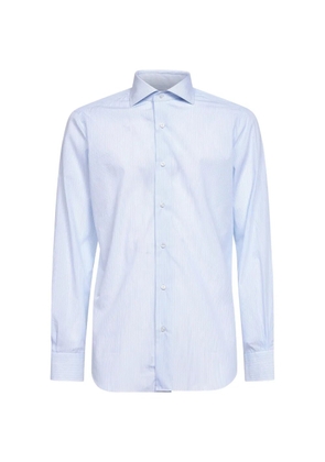 Barba striped shirt - Blue