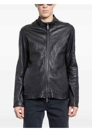 Giorgio Brato Begetable Tanned biker jacket - Black