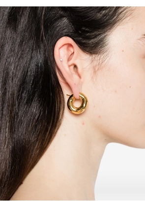 Charlotte Chesnais Wave Blow hoop earrings - Gold