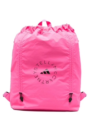 adidas by Stella McCartney logo-print backpack - Pink