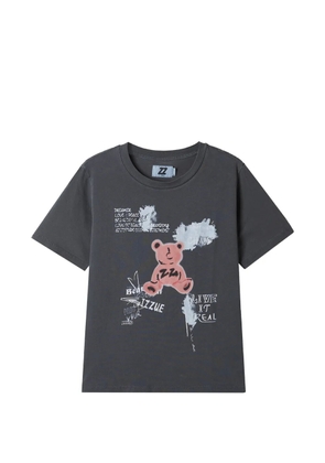 izzue graphic T-shirt - Grey