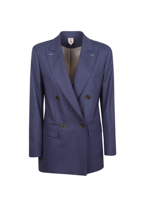 Max Mara double-breasted blazer - Blue