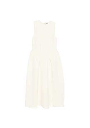 ROTATE BIRGER CHRISTENSEN round-neck midi dress - Neutrals