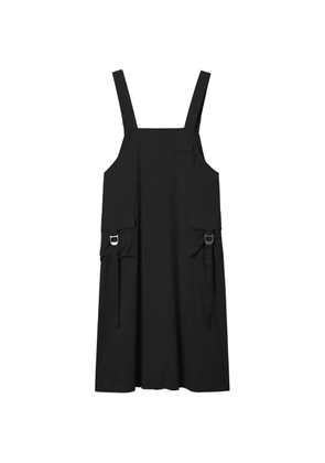 izzue multiple-pocket midi dress - Black