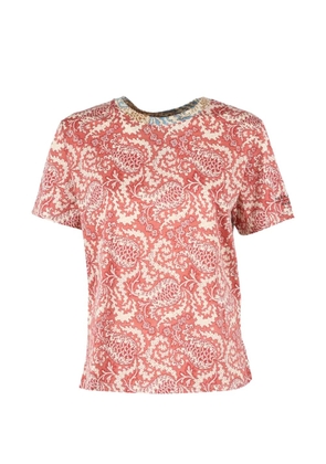 Weekend Max Mara patterned T-shirt - Red