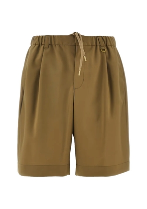 Herno bermuda drawstring shorts - Neutrals