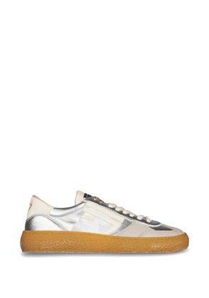 Puraai logo-detail sneakers - Silver