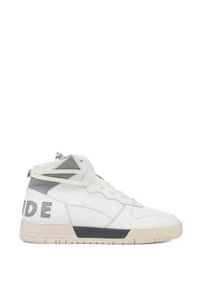 RHUDE rhecess-hi hi-top sneakers - White
