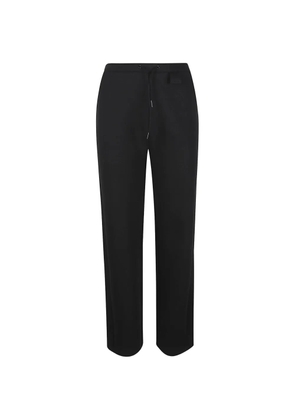 IRO drawstrin-detail straight trousers - Black