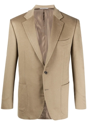 Canali single-breasted blazer - Brown