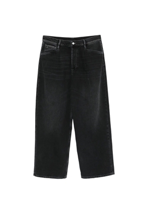 Nine In The Morning Tito logo-patch jeans - Black