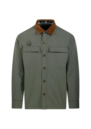Barbour corduroy collar pocket shirt - Green