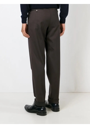 Canali tailored trousers - Brown