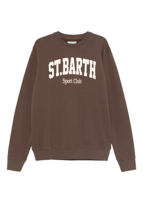 MC2 Saint Barth graphic-print sweatshirt - Brown