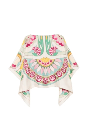 La DoubleJ floral-print blouse - Neutrals