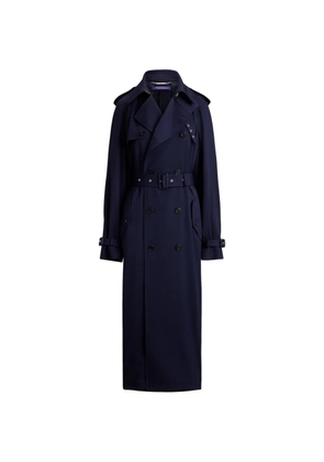 Ralph Lauren Collection Alecia buttoned belted trench coat - Blue