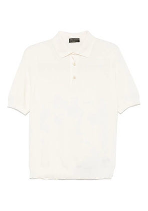 Dell'oglio knitted polo shirt - White