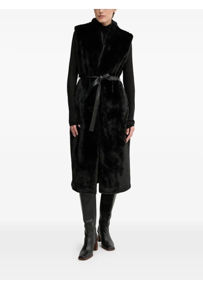 Gaudi sleeveless coat - Black