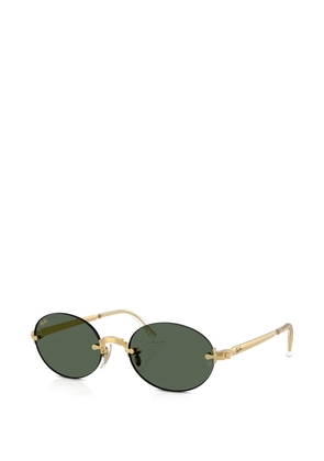 Ray-Ban round-frame sunglasses - Gold