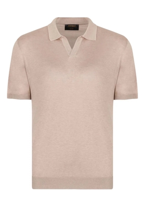 Gran Sasso silk T-shirt - Neutrals