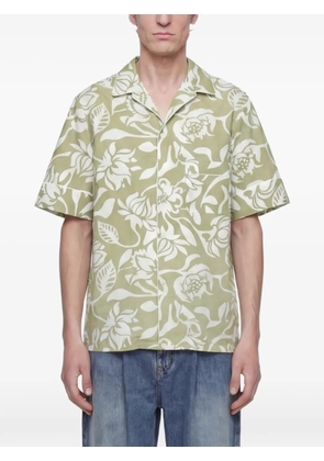 Hed Mayner floral shirt - Green