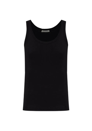 By Malene Birger Dali logo-embroidered tank top - Black