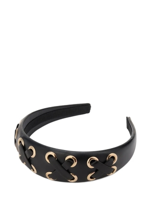 RED(V) ringlet hair accessory - Black