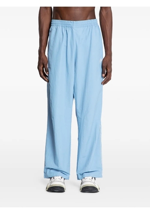 Willy Chavarria elasticated track pants - Blue