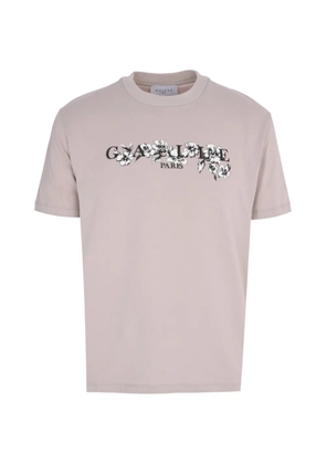 Gaelle floral-print T-shirt - Neutrals