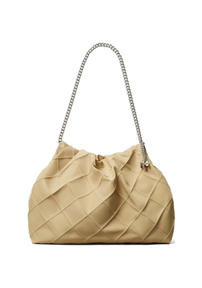 Tory Burch Fleming Nylon Hobo bag - Neutrals
