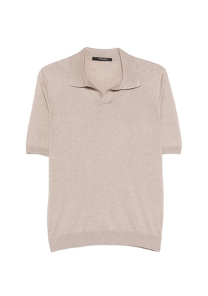 Tagliatore Keith knitted T-shirt - Neutrals