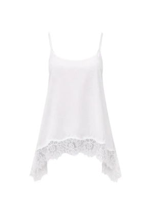 STAUD Chloe lace-detail top - White