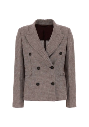 Brunello Cucinelli long-sleeves blazer - Brown