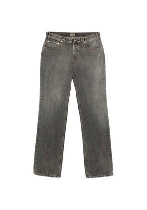 Aries Tyrone distressed low-rise jeans - Grey