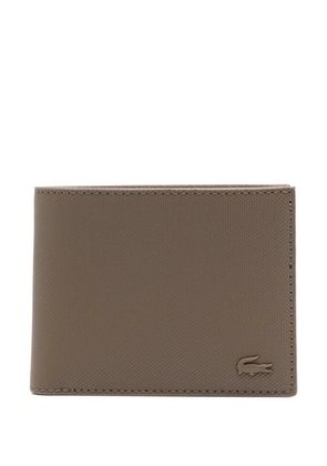 Lacoste classic piqué billfold - Brown