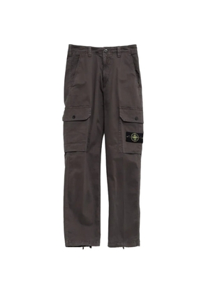 Stone Island logo-patch cargo pants - Grey