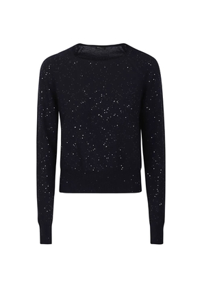 Kiton round-neck top - Blue