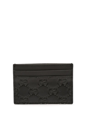 Gucci Pre-Owned 2000-2015 Guccissima card holder - Black