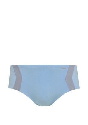 Amir Slama panelled swimming trunks - Blue