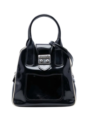 Miu Miu Pre-Owned 2021-2025 Patent satchel - Black